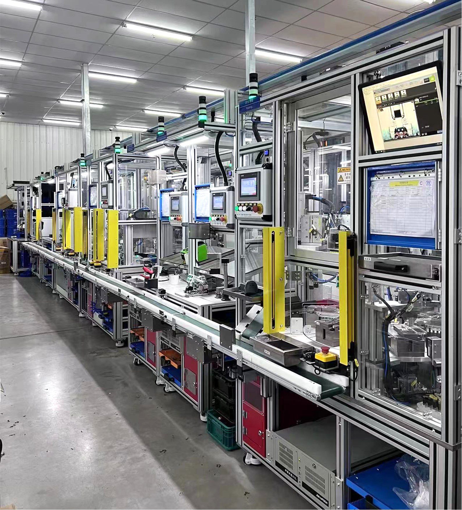 BF7 buckle finishing安全带装配线