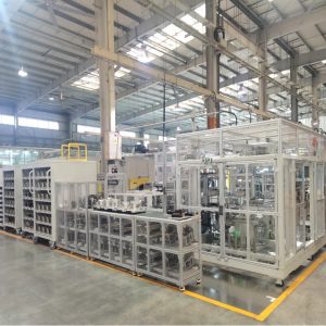 大众速腾汽车主驾驶安全气囊生产线2