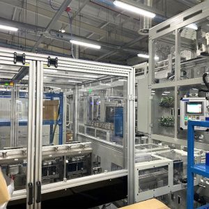 比亚迪汽车主驾驶安全气囊生产线2